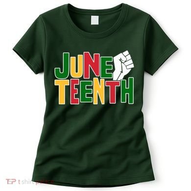 Juneteenth Day Black Power Women's T-Shirt