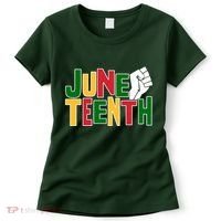 Juneteenth Day Black Power Women's T-Shirt thumb 0