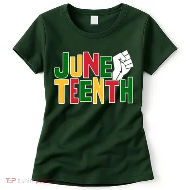 Juneteenth Day Black Power Women's T-Shirt