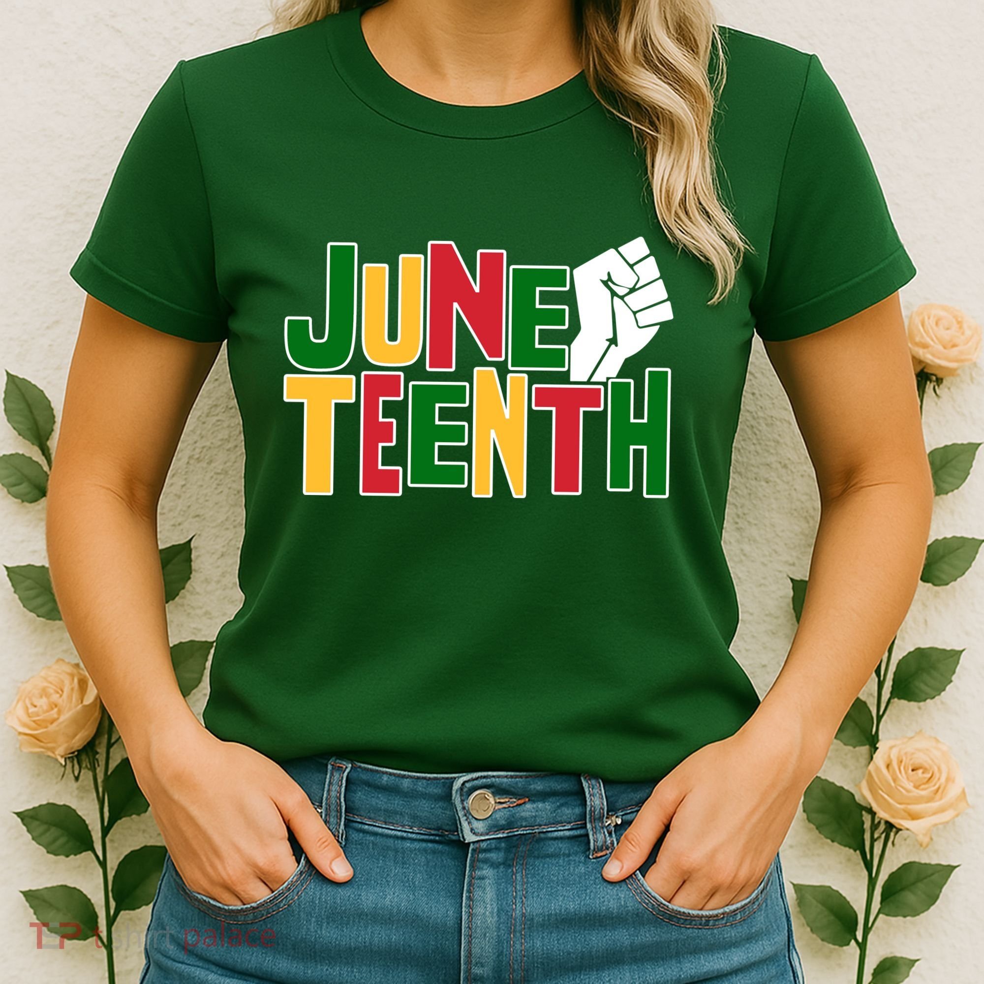 Juneteenth Day Black Power Women's T-Shirt