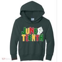Juneteenth Day Black Power Kids Hoodie thumb 0