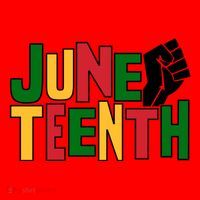 Juneteenth Day Black Power Santa Hat thumb 1