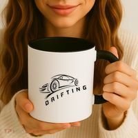 Jdm Drifting Car Silhouette Drift Japanese Racing Sport Gift Coffee Mug thumb 3