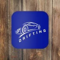 Jdm Drifting Car Silhouette Drift Japanese Racing Sport Gift Coaster thumb 0