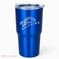 Jdm Drifting Car Silhouette Drift Japanese Racing Sport Gift Tumbler thumb 0