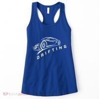 Jdm Drifting Car Silhouette Drift Japanese Racing Sport Gift Women's Tank Top thumb 0