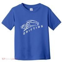 Jdm Drifting Car Silhouette Drift Japanese Racing Sport Gift Toddler T-Shirt thumb 0