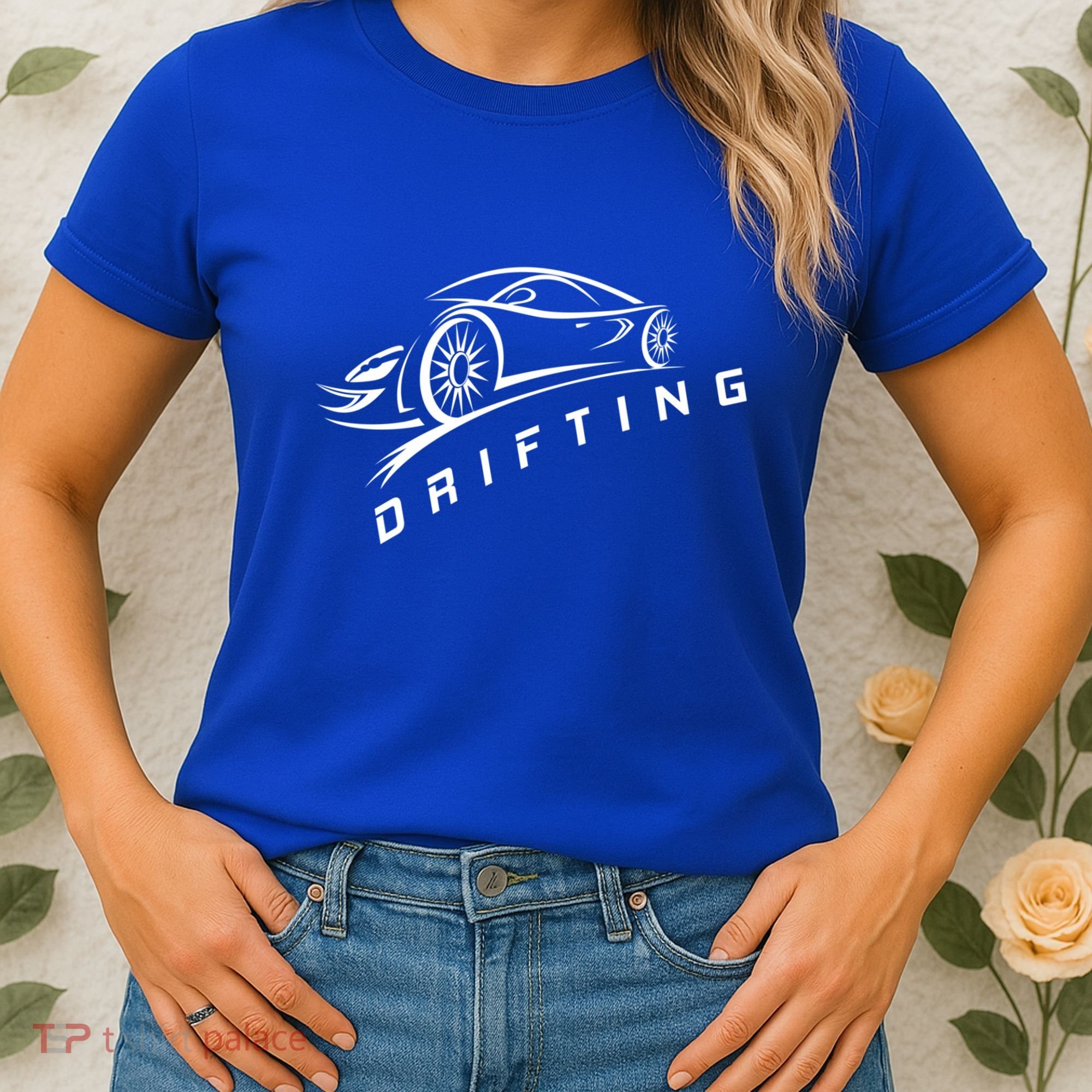 Jdm Drifting Car Silhouette Drift Japanese Racing Sport Gift Women's T-Shirt