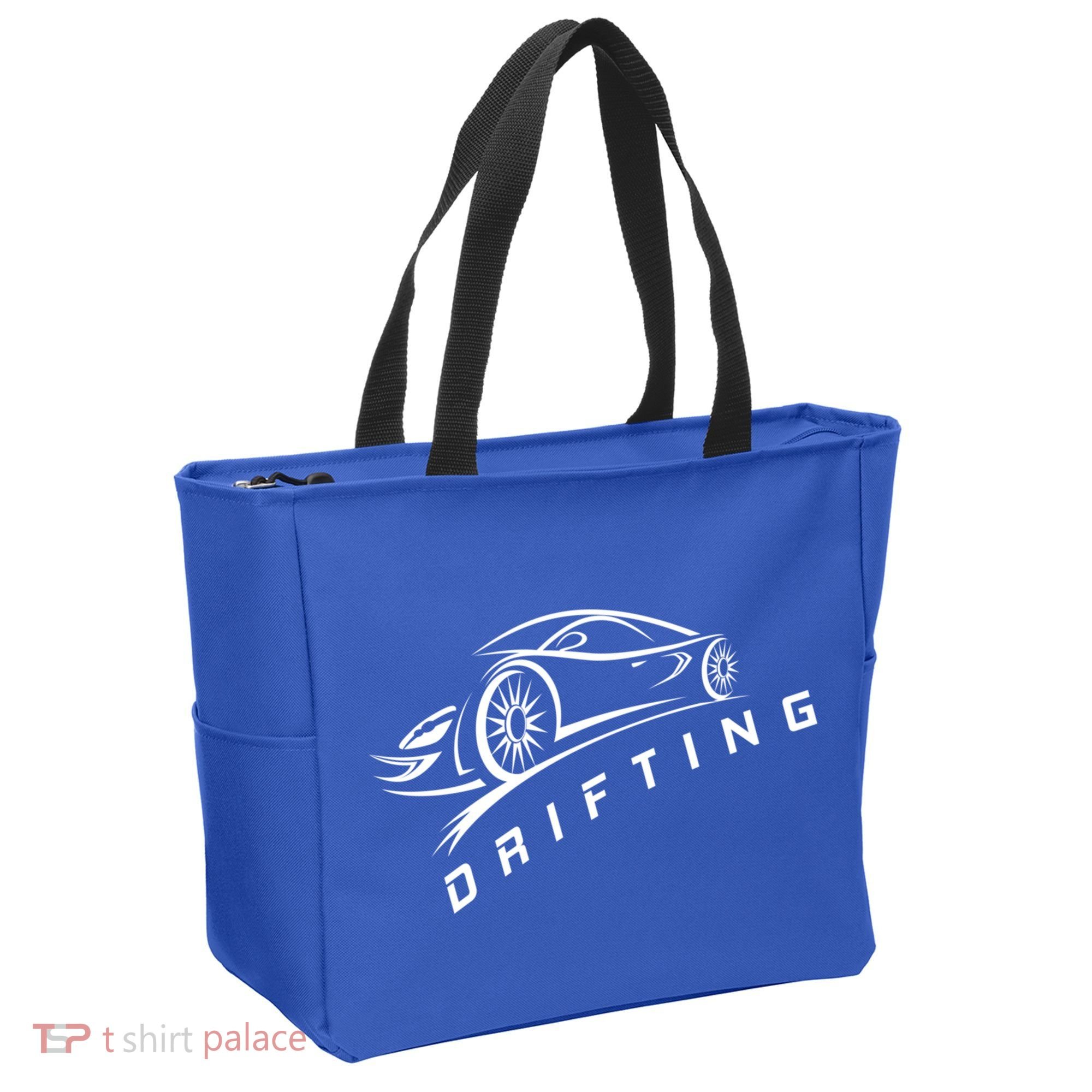 Jdm Drifting Car Silhouette Drift Japanese Racing Sport Gift Tote Bag
