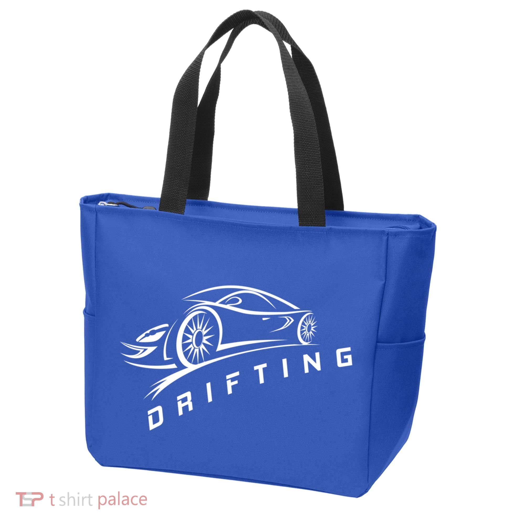 Jdm Drifting Car Silhouette Drift Japanese Racing Sport Gift Tote Bag