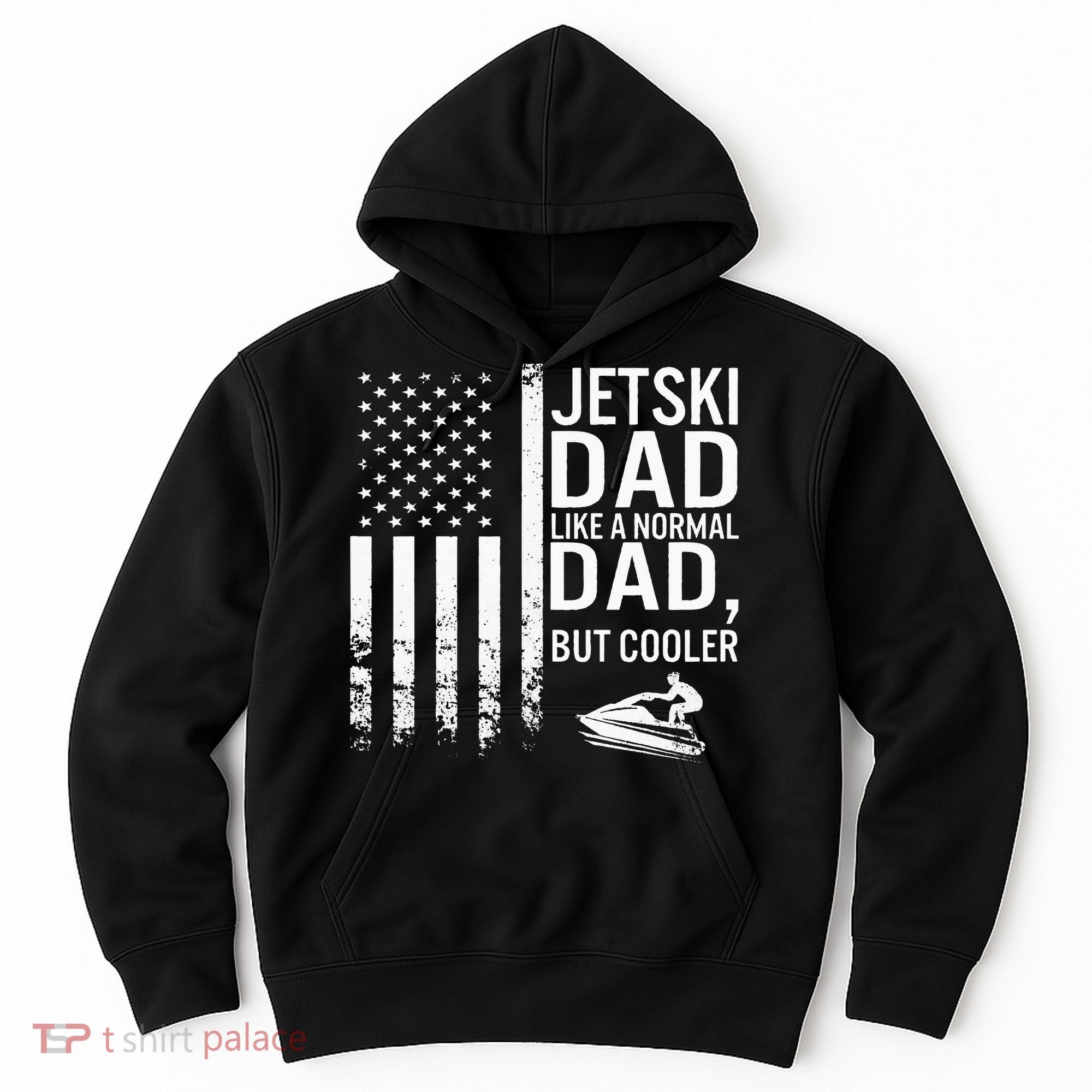 Jetski Dad Fathers Day Dad Jet Ski Rider Water Jet Skiing Hoodie