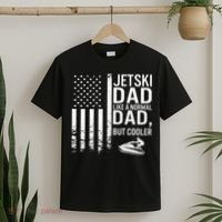 Jetski Dad Fathers Day Dad Jet Ski Rider Water Jet Skiing T-Shirt thumb 2