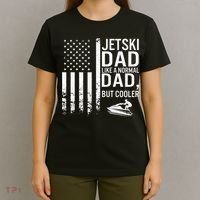 Jetski Dad Fathers Day Dad Jet Ski Rider Water Jet Skiing T-Shirt thumb 4