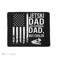 Jetski Dad Fathers Day Dad Jet Ski Rider Water Jet Skiing Mousepad thumb 0