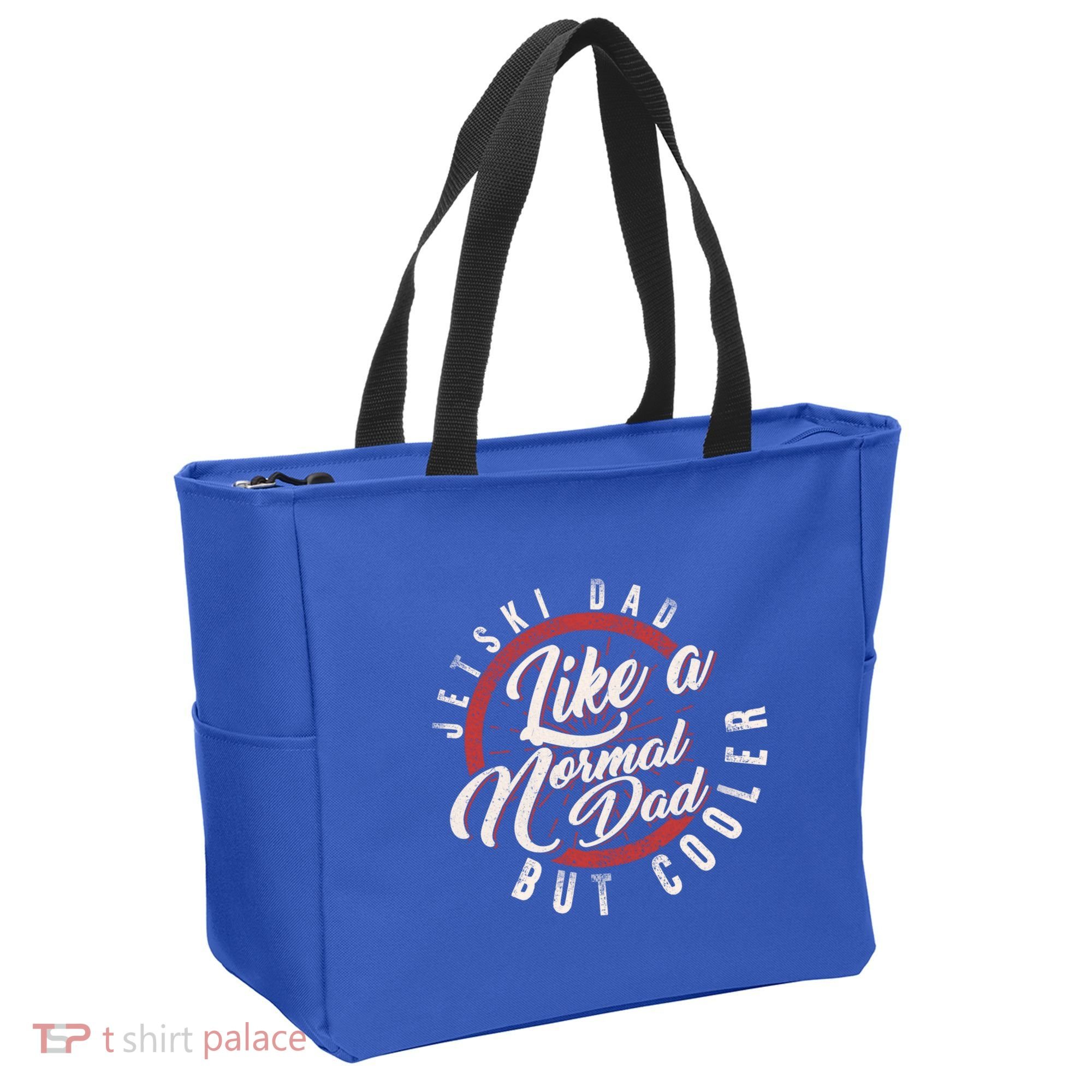 Jetski Dad Fathers Day Dad Jet Ski Rider Water Jet Skiing Great Gift Tote Bag