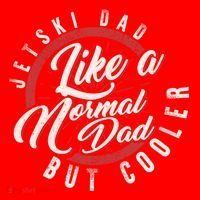 Jetski Dad Fathers Day Dad Jet Ski Rider Water Jet Skiing Great Gift Santa Hat thumb 1