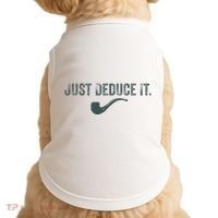 Just Deduce It Funny S.H.E.R.L.O.C.K H.O.L.M.E.S Detective Doggie Tank thumb 0