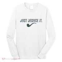Just Deduce It Funny S.H.E.R.L.O.C.K H.O.L.M.E.S Detective Long Sleeve Shirt thumb 0