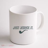 Just Deduce It Funny S.H.E.R.L.O.C.K H.O.L.M.E.S Detective Coffee Mug thumb 1