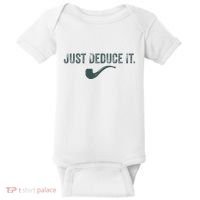 Just Deduce It Funny S.H.E.R.L.O.C.K H.O.L.M.E.S Detective Baby Bodysuit thumb 0