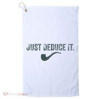 Just Deduce It Funny S.H.E.R.L.O.C.K H.O.L.M.E.S Detective Golf Towel thumb 0