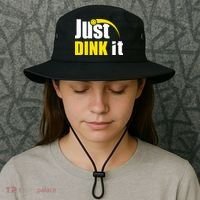 Just Dink It Funny Pickleball Play Pickle Ball Bucket Hat thumb 3