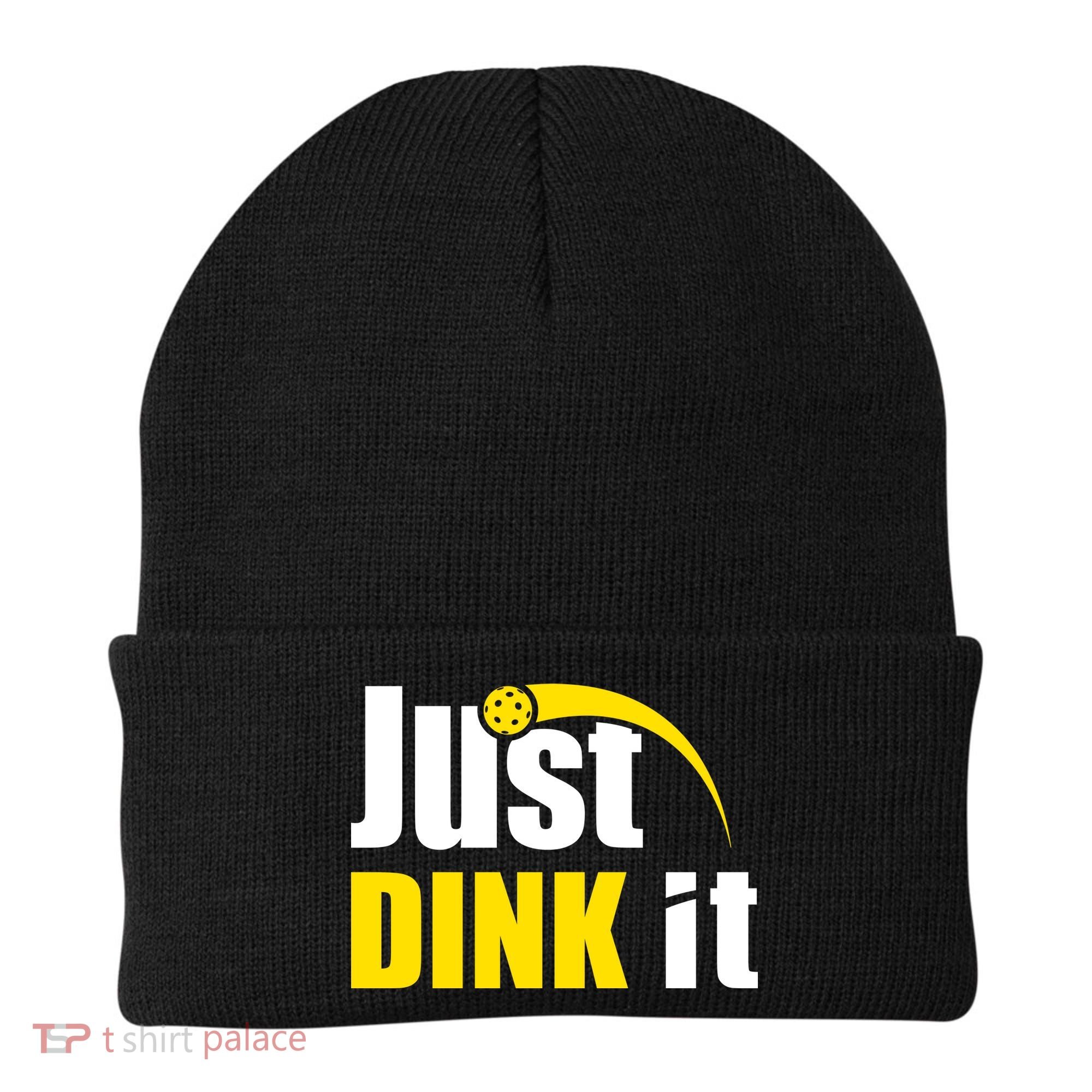 Just Dink It Funny Pickleball Play Pickle Ball Beanie