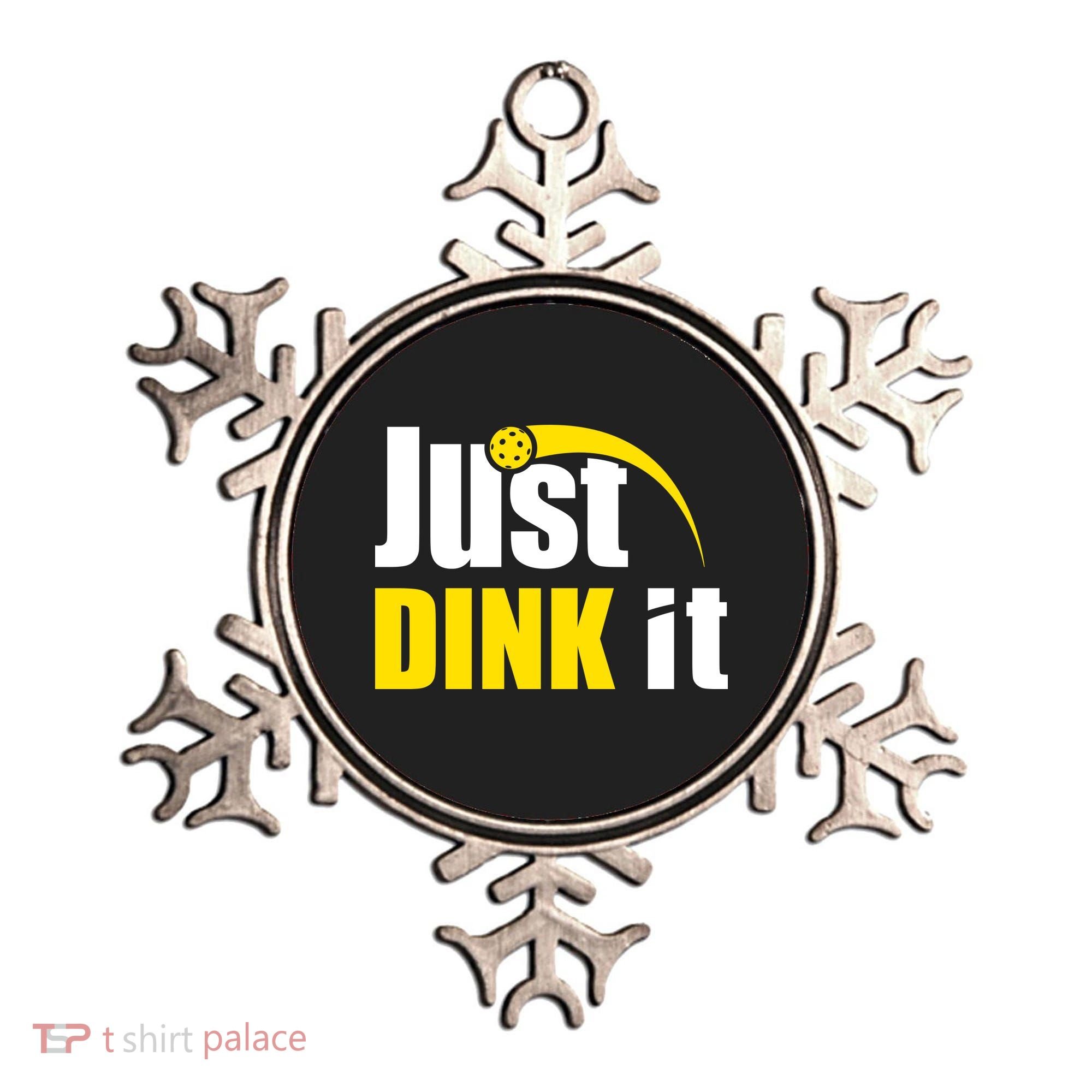 Just Dink It Funny Pickleball Play Pickle Ball Ornament
