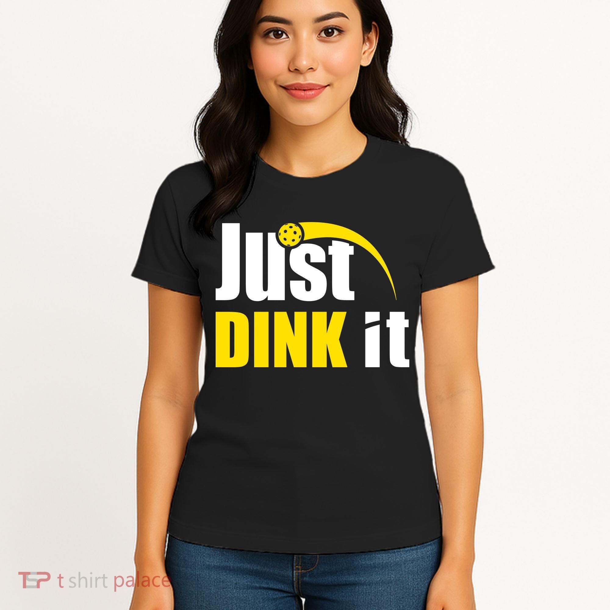Just Dink It Funny Pickleball Play Pickle Ball Women's T-Shirt
