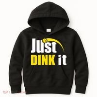 Just Dink It Funny Pickleball Play Pickle Ball Kids Hoodie thumb 0