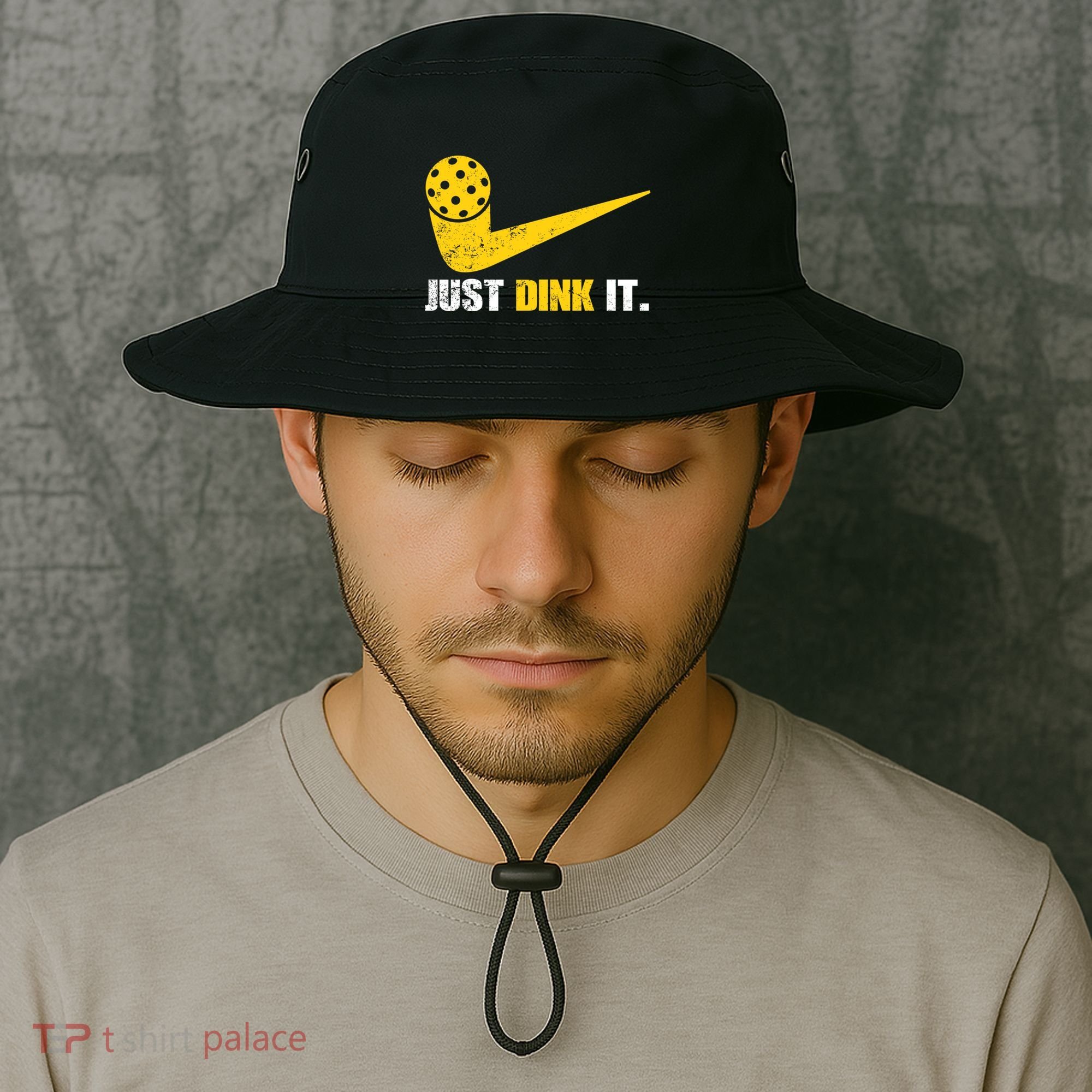 Just Dink It Pickleball Funny Pickleball Player Dink Player Gift Bucket Hat