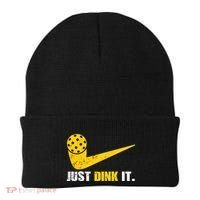 Just Dink It Pickleball Funny Pickleball Player Dink Player Gift Beanie thumb 0