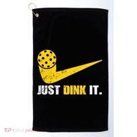 Just Dink It Pickleball Funny Pickleball Player Dink Player Gift Golf Towel thumb 0