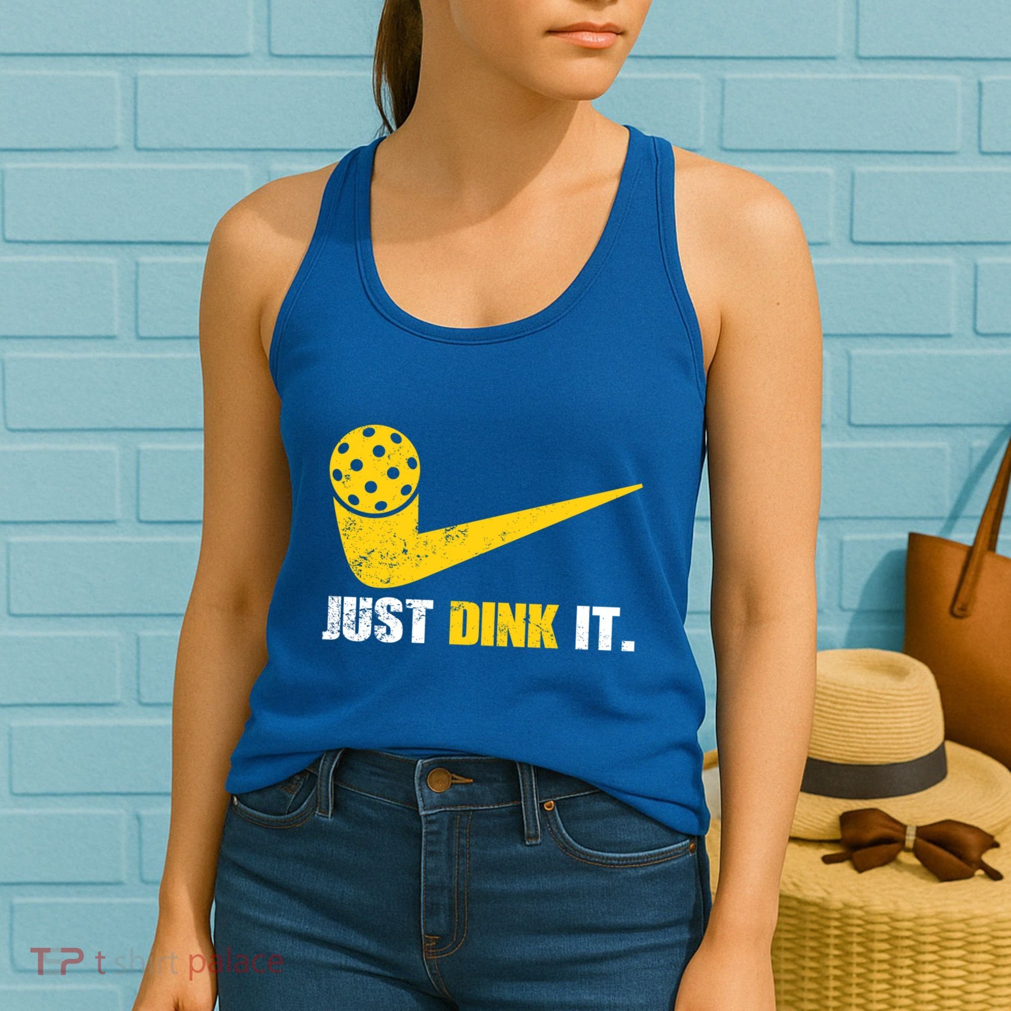 Just Dink It Pickleball Funny Pickleball Player Dink Player Gift Women's Tank Top