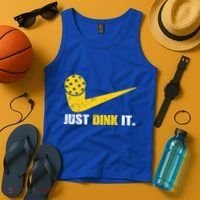 Just Dink It Pickleball Funny Pickleball Player Dink Player Gift Tank Top thumb 4