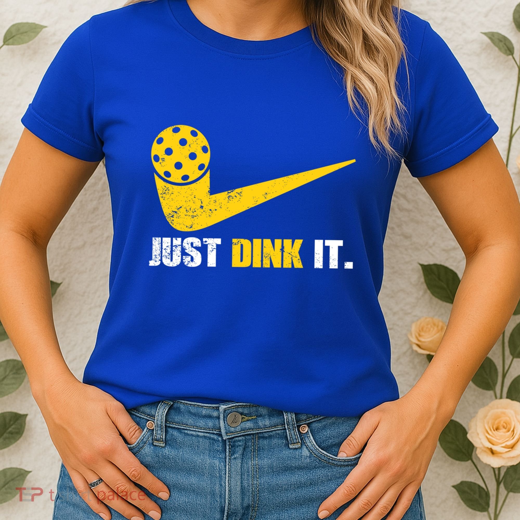 Just Dink It Pickleball Funny Pickleball Player Dink Player Gift Women's T-Shirt