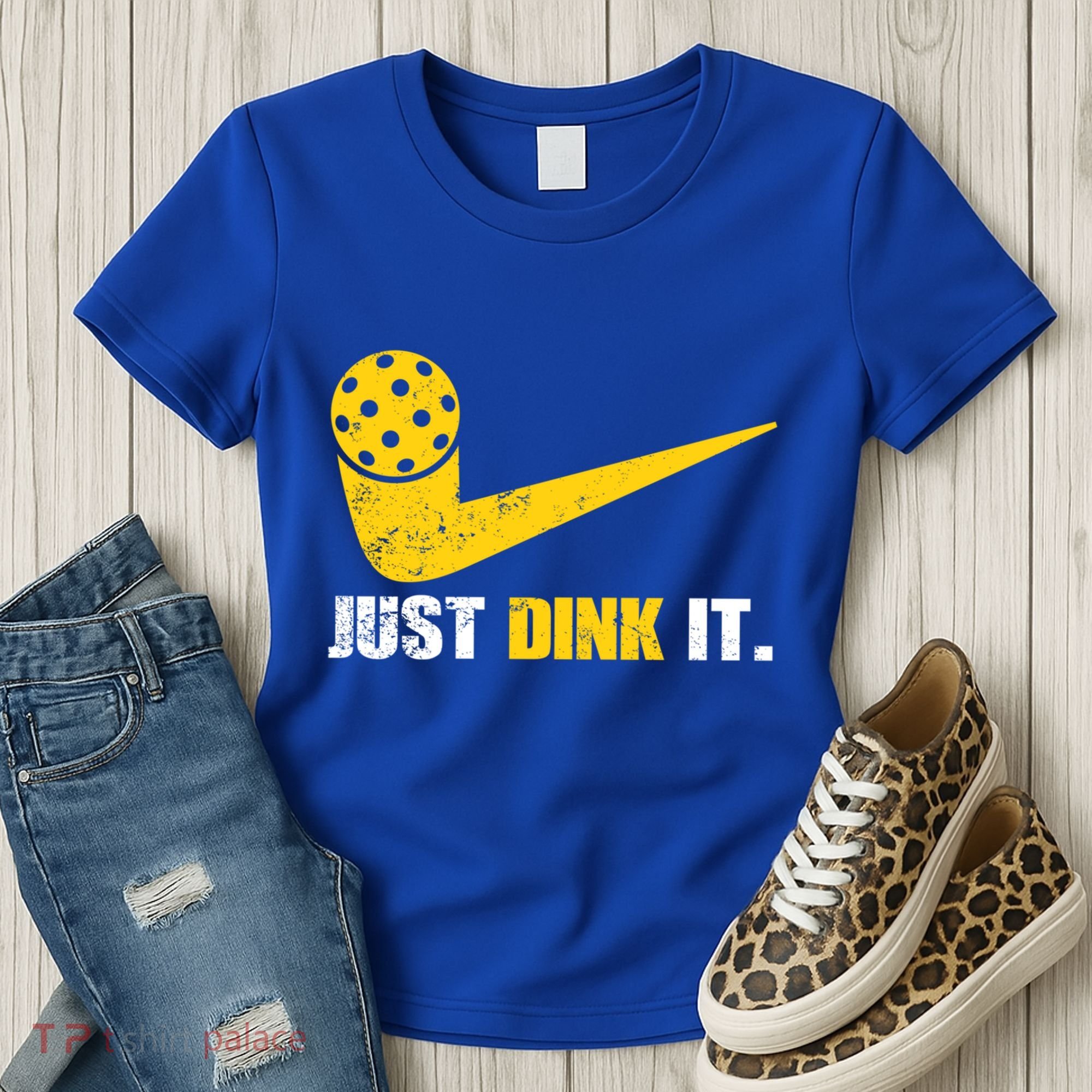 Just Dink It Pickleball Funny Pickleball Player Dink Player Gift Women's T-Shirt
