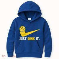 Just Dink It Pickleball Funny Pickleball Player Dink Player Gift Kids Hoodie thumb 0