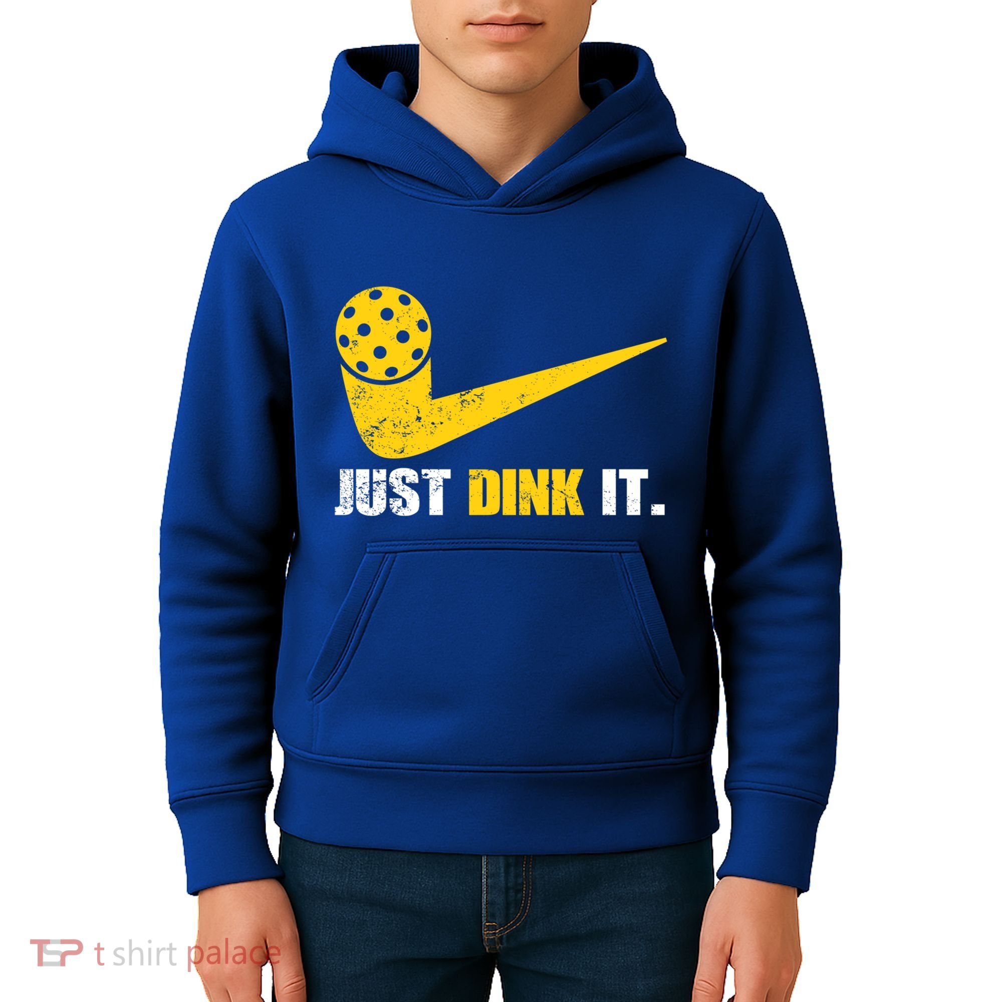 Just Dink It Pickleball Funny Pickleball Player Dink Player Gift Kids Hoodie
