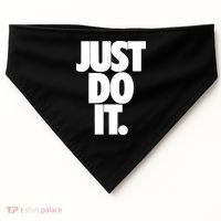 Just Do It Awesome USA-Made Doggie Bandana thumb 0
