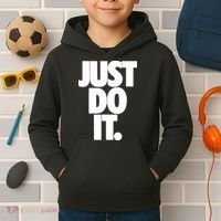 Just Do It Awesome Kids Hoodie thumb 2