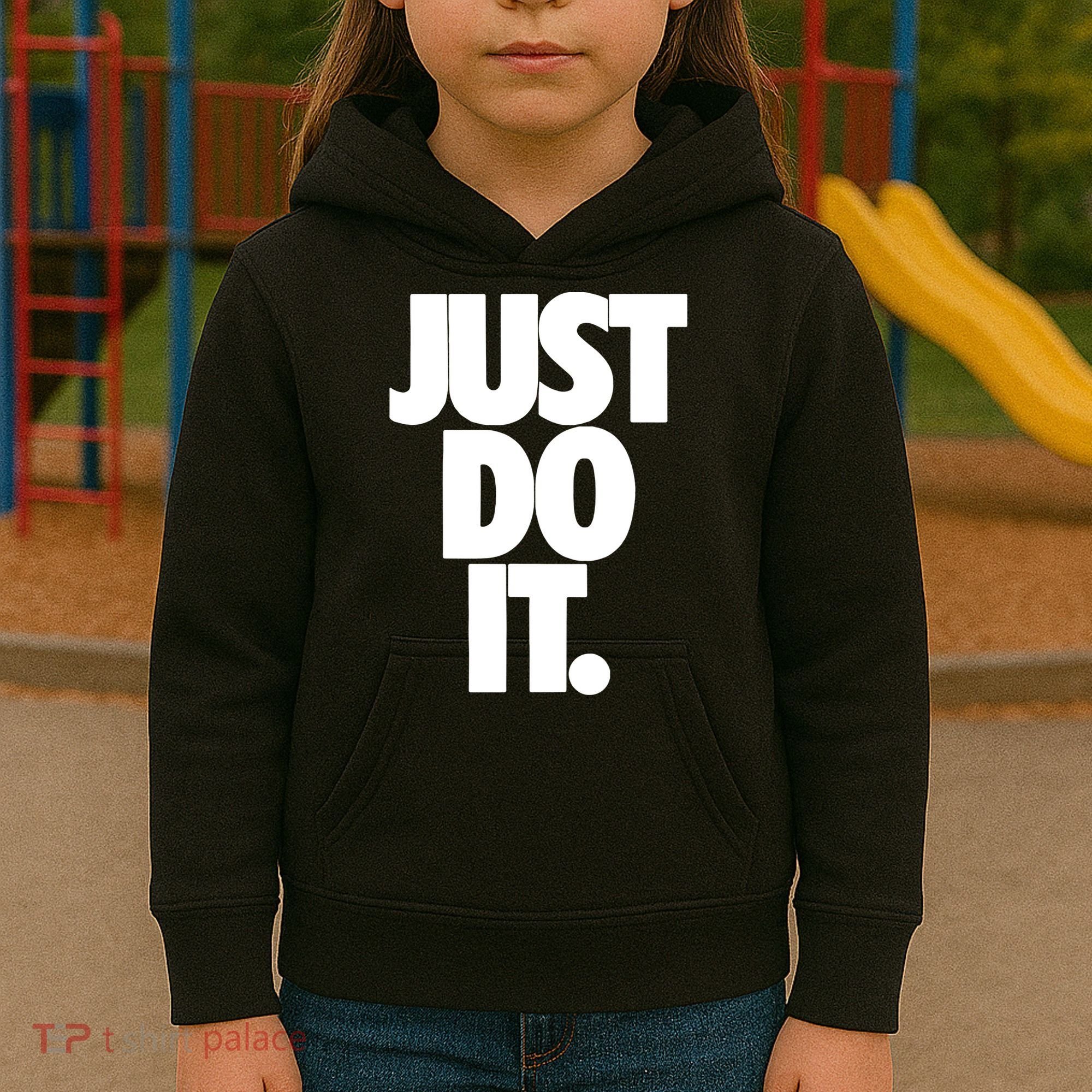 Just Do It Awesome Kids Hoodie