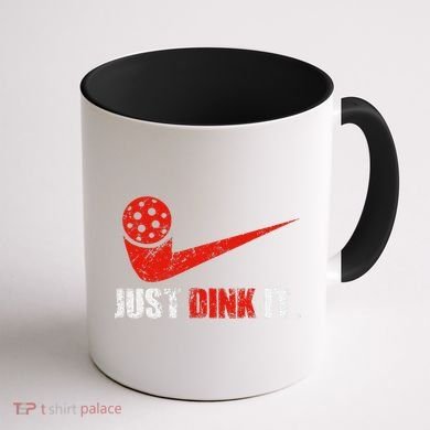 Just Dink It Pickleball Player Fan Gift Coffee Mug back