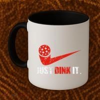 Just Dink It Pickleball Player Fan Gift Coffee Mug thumb 2