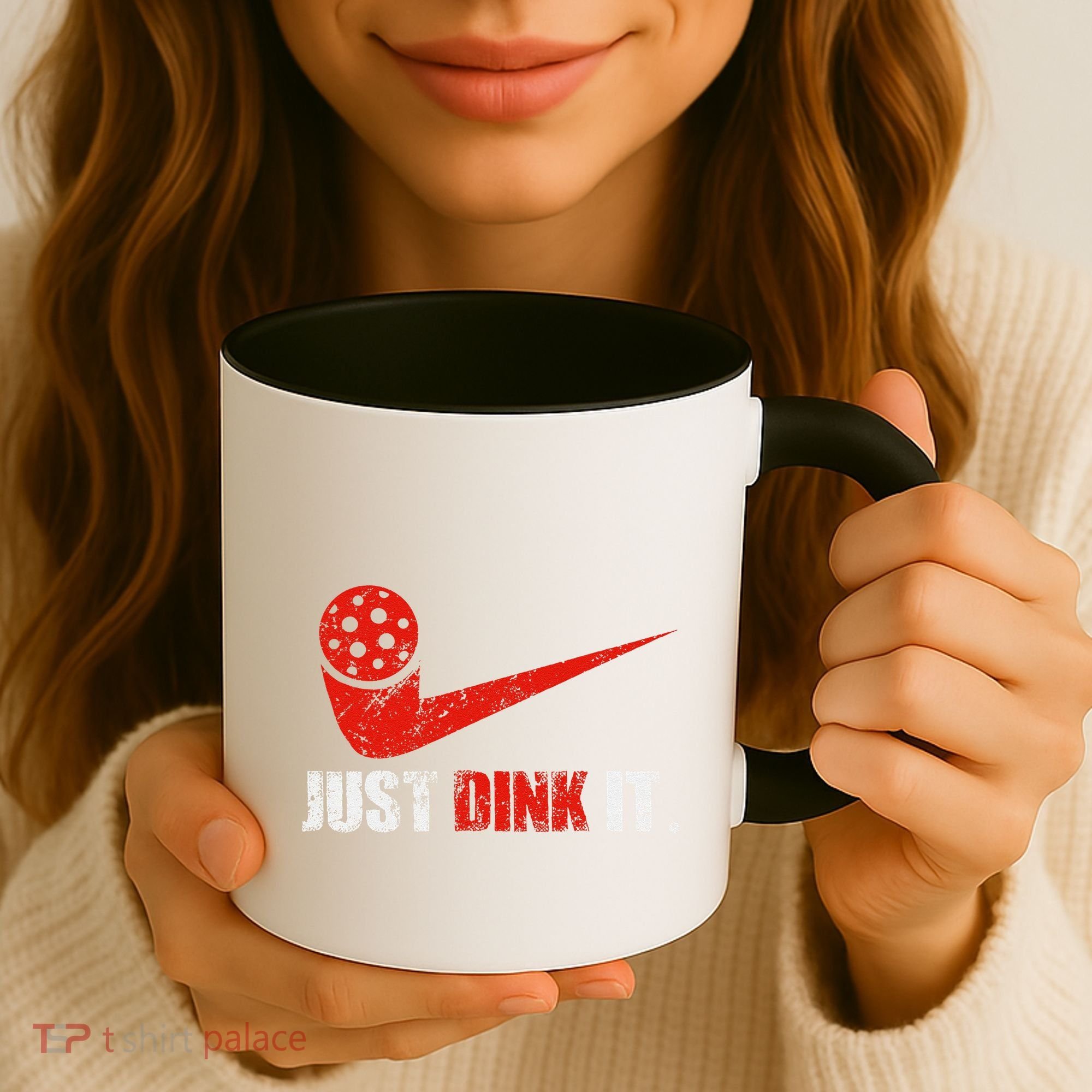 Just Dink It Pickleball Player Fan Gift Coffee Mug
