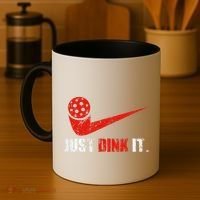 Just Dink It Pickleball Player Fan Gift Coffee Mug thumb 4