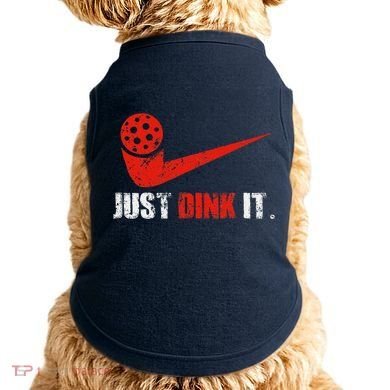Just Dink It Pickleball Player Fan Gift Doggie Tank