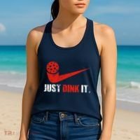 Just Dink It Pickleball Player Fan Gift Women's Tank Top thumb 2