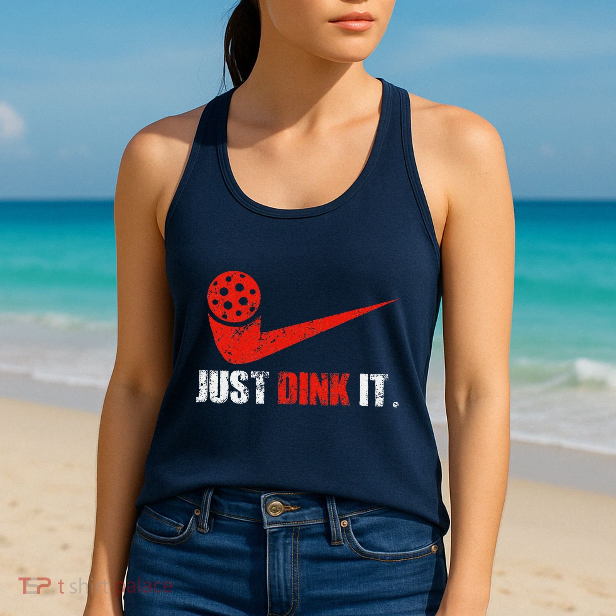 Just Dink It Pickleball Player Fan Gift Women's Tank Top