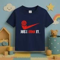Just Dink It Pickleball Player Fan Gift Toddler T-Shirt thumb 3